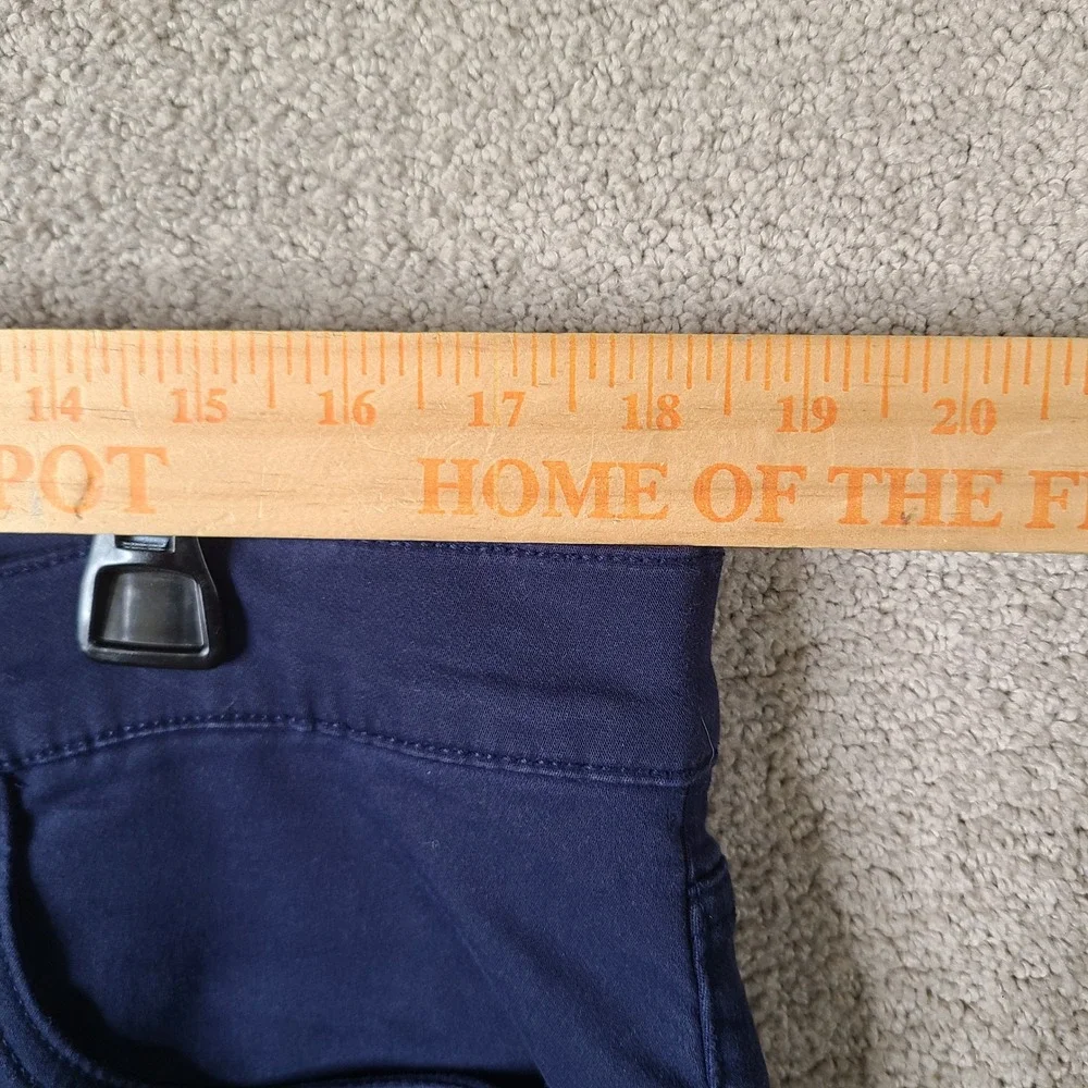 Banana Republic Pants Men 38x30 Blue Chino Slim Fit Cotton Stretch 5 Pocket Navy